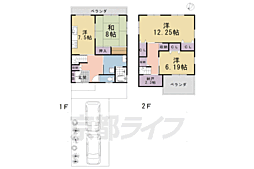 深草大亀谷万帖敷町貸家 1