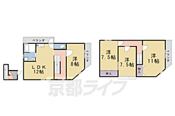 京都市西京区川島六ノ坪町の一戸建て