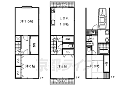 京都市山科区西野後藤の一戸建て