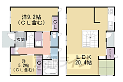 京都市左京区吉田上阿達町の一戸建て