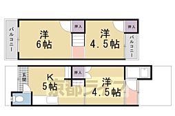 京都市左京区田中関田町の一戸建て