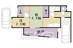 京都市北区上賀茂東上之段町の一戸建て