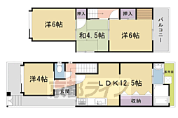 嵯峨罧原町貸家