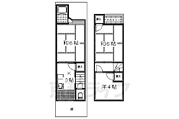 深草泓ノ壺町貸家 1