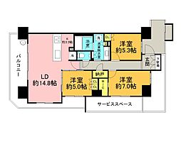 プラウド南千田東町テラス 806