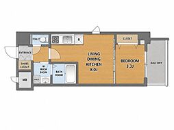 S-RESIDENCE広島駅enable 605