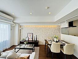 南向き5階部分　陽当り、眺望良好「コスモ立川サングレイス」 502号室