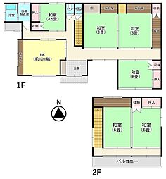 秋田市下新城中野字街道端西　中古住宅