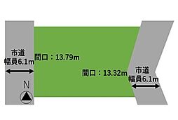 秋田市下北手松崎字大沢田　土地