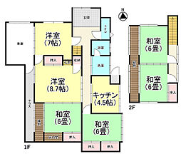 仙北市角館町小勝田中川原　中古住宅