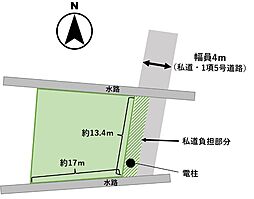 秋田市外旭川八幡田1丁目　土地