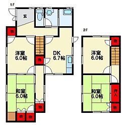 直方市大字下境の一戸建て