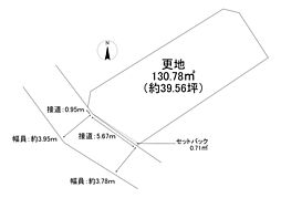 アドバンス奈多2丁目土地　A号地　全2区画
