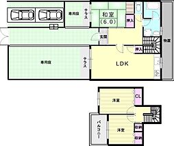 藤原台北町戸建貸家