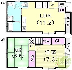 森南町3丁目貸家