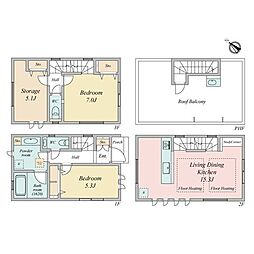 文京区千石三丁目新築戸建　2号棟