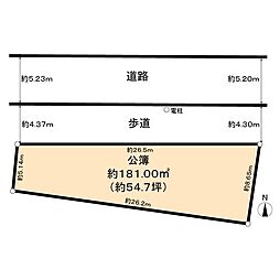名古屋市中川区千音寺4丁目土地