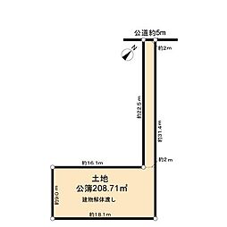 豊田市鴛鴨町中高根土地