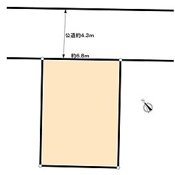 加古郡播磨町上野添　古家付土地