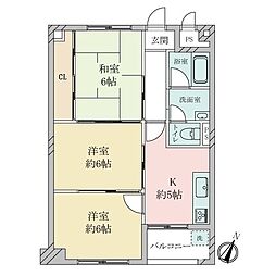 住吉台東住宅参号棟(502)