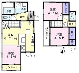 貸家 所沢市和ケ原2丁目
