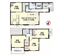 西園町新築戸建2号棟　1期
