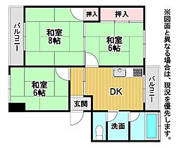 勝山北団地2号棟