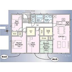 自由ヶ丘七丁目新築戸建1号棟　第3