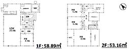 東貫二丁目新築戸建1号棟　1期