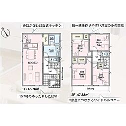 塔野二丁目新築戸建1号棟　第3