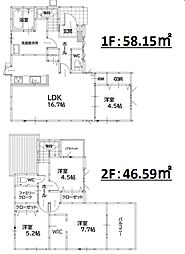 中井五丁目新築戸建3号棟　1期