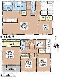 梅林七丁目新築戸建1号棟 6期