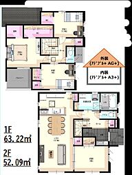 津屋崎七丁目新築戸建3号棟　6期