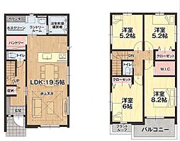 神岳二丁目新築戸建2号棟　1期