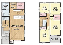 神岳二丁目新築戸建3号棟　1期