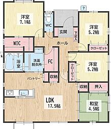 美原町新築戸建1号棟 2期