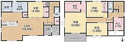 西福間二丁目新築戸建2号棟　1期