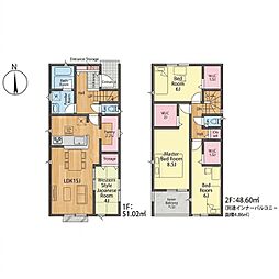 大岳一丁目新築戸建1号棟　第22