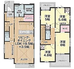 小芝一丁目新築戸建1号棟　1期