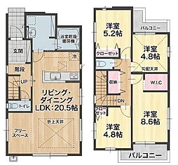 小芝一丁目新築戸建3号棟　1期