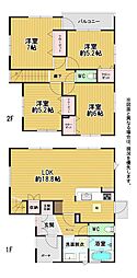 企救丘六丁目新築戸建1号棟　1期