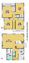 企救丘六丁目新築戸建2号棟　1期