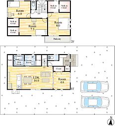 猪熊六丁目新築戸建1号地