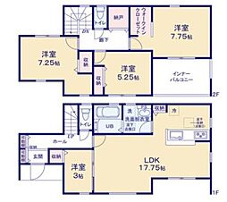 中の原三丁目新築戸建1号棟　第三