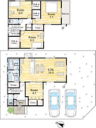 大字与原新築戸建20号地