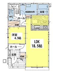 下富野三丁目新築戸建4号棟　1期