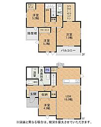 上貫二丁目新築戸建1号棟 4期
