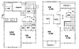 山田峠一丁目新築戸建4号棟　5期