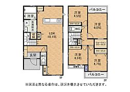 雁の巣一丁目新築戸建2号棟　4期