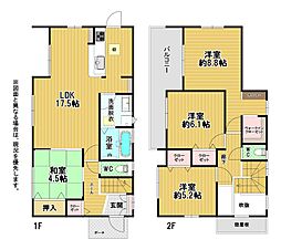 猪熊一丁目新築戸建2号棟　1期